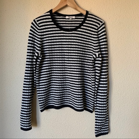 NEW Madewell Colette Sweater in Leamore Stripe - Picture 4 of 8